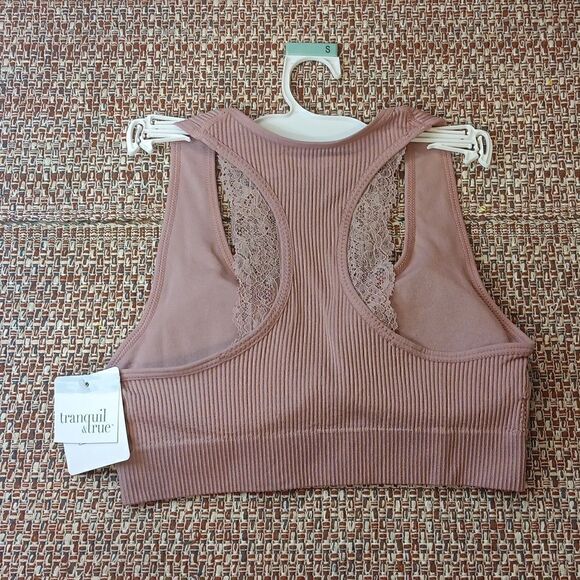 New Racerback Seamless Bra By Tranquil & True Small‎ New With Tags - Picture 4 of 4